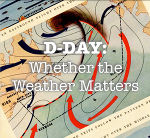 weather map for D Day