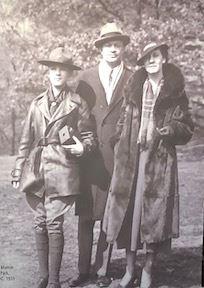 John, Ike, and Mamie, 1933