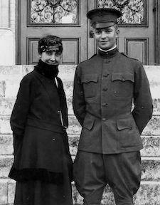 Feb 14, 1916 Engaged Ike and Mamie