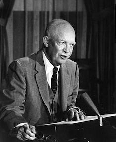 September 24, 1957 - Dwight D. Eisenhower has a special broadcast on the Little Rock situation