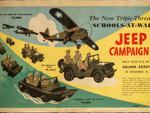The New Triple Threat Schools at War poster